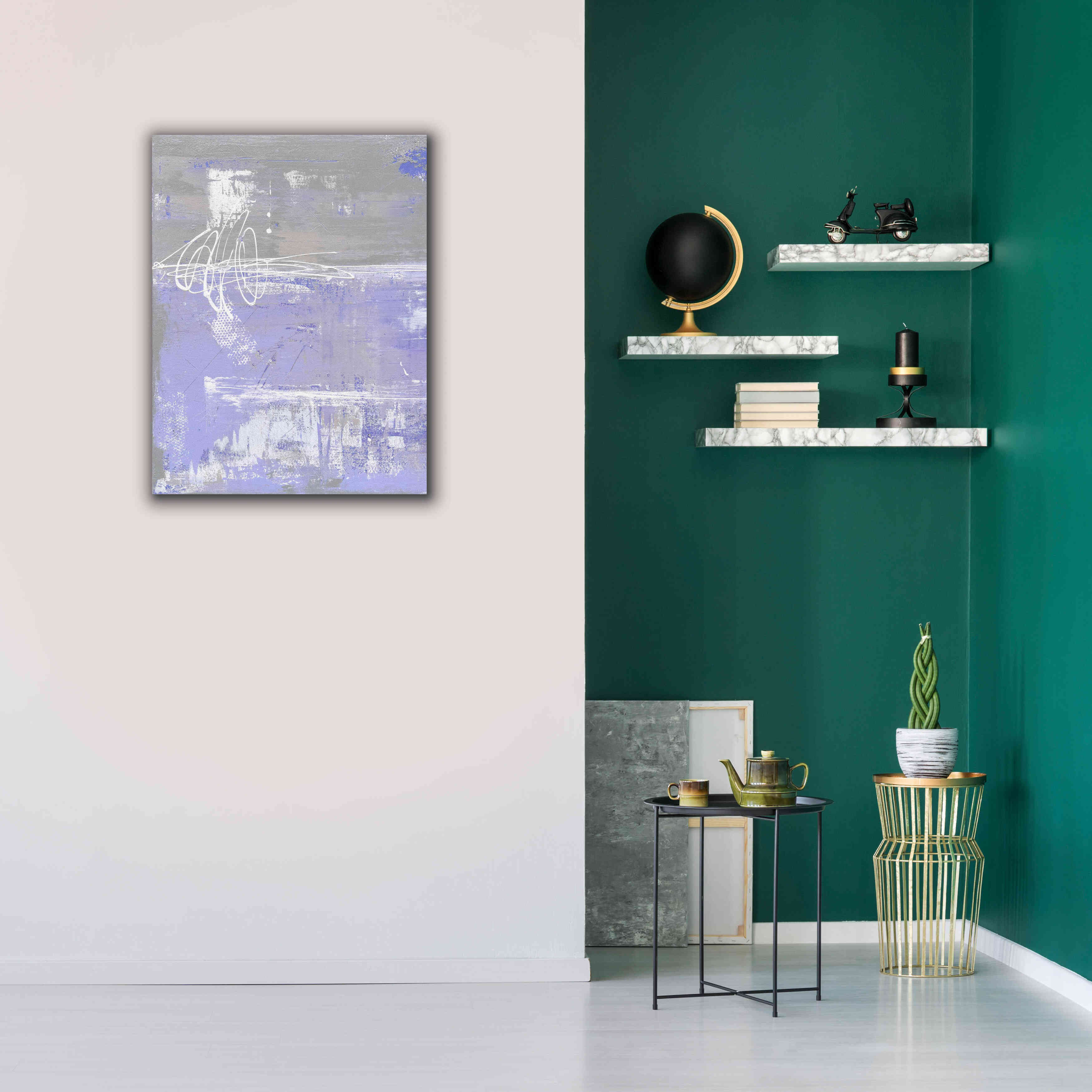'Valley Mist I' by Erin Ashley, Giclee Canvas Wall Art,26 x 34