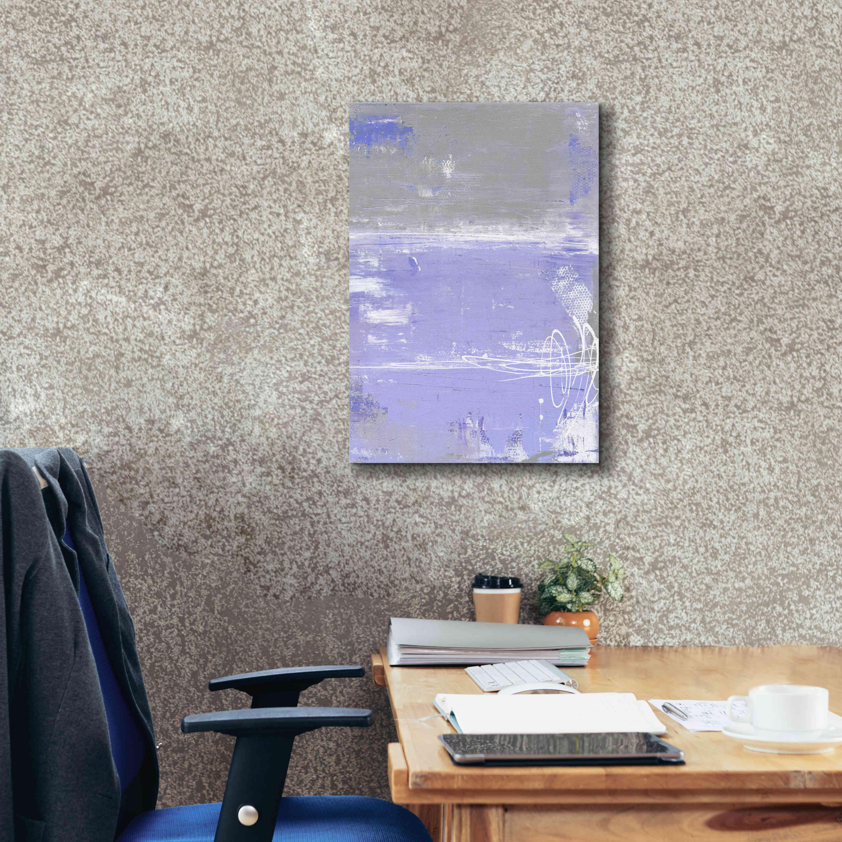 'Valley Mist II' by Erin Ashley, Giclee Canvas Wall Art,18 x 26