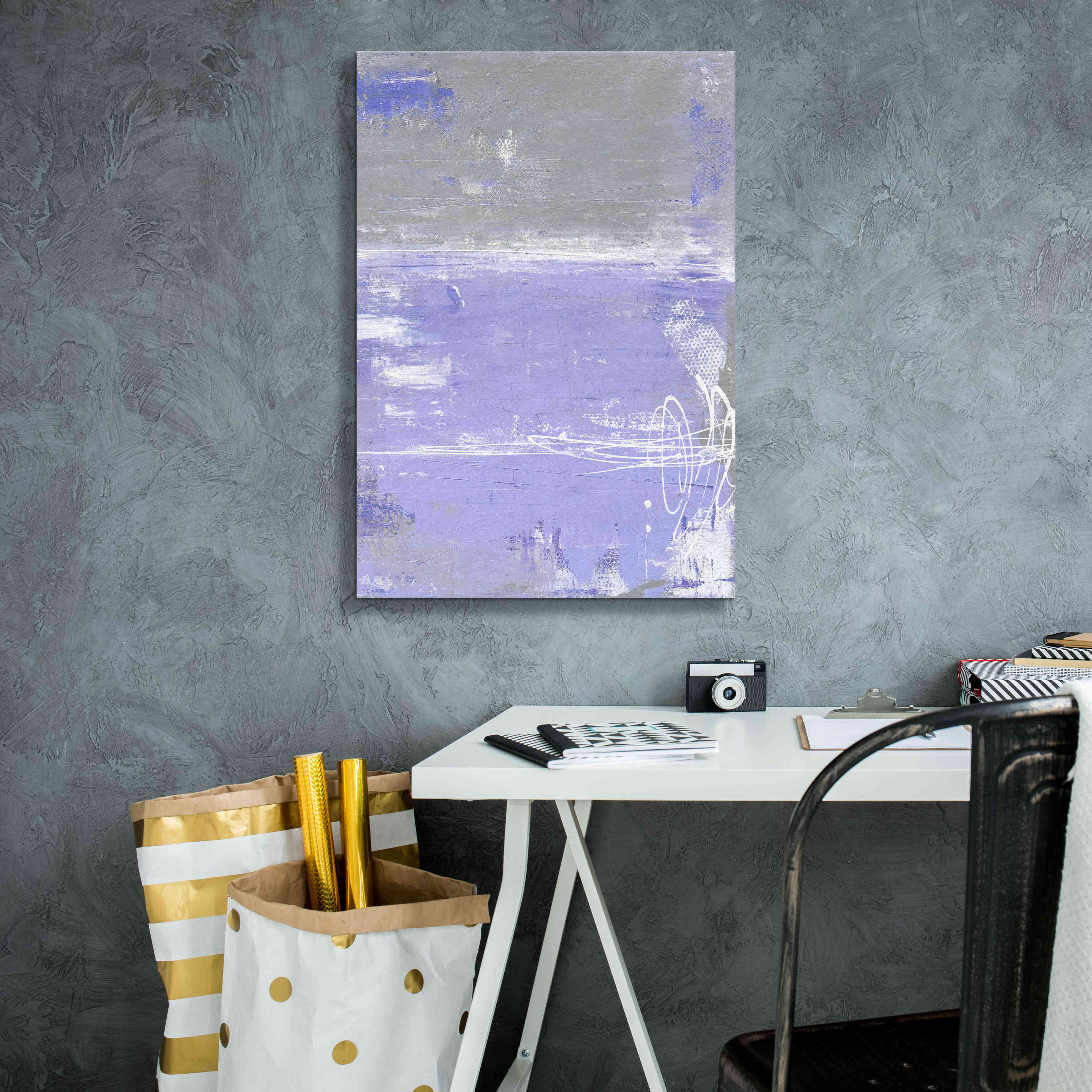 'Valley Mist II' by Erin Ashley, Giclee Canvas Wall Art,18 x 26