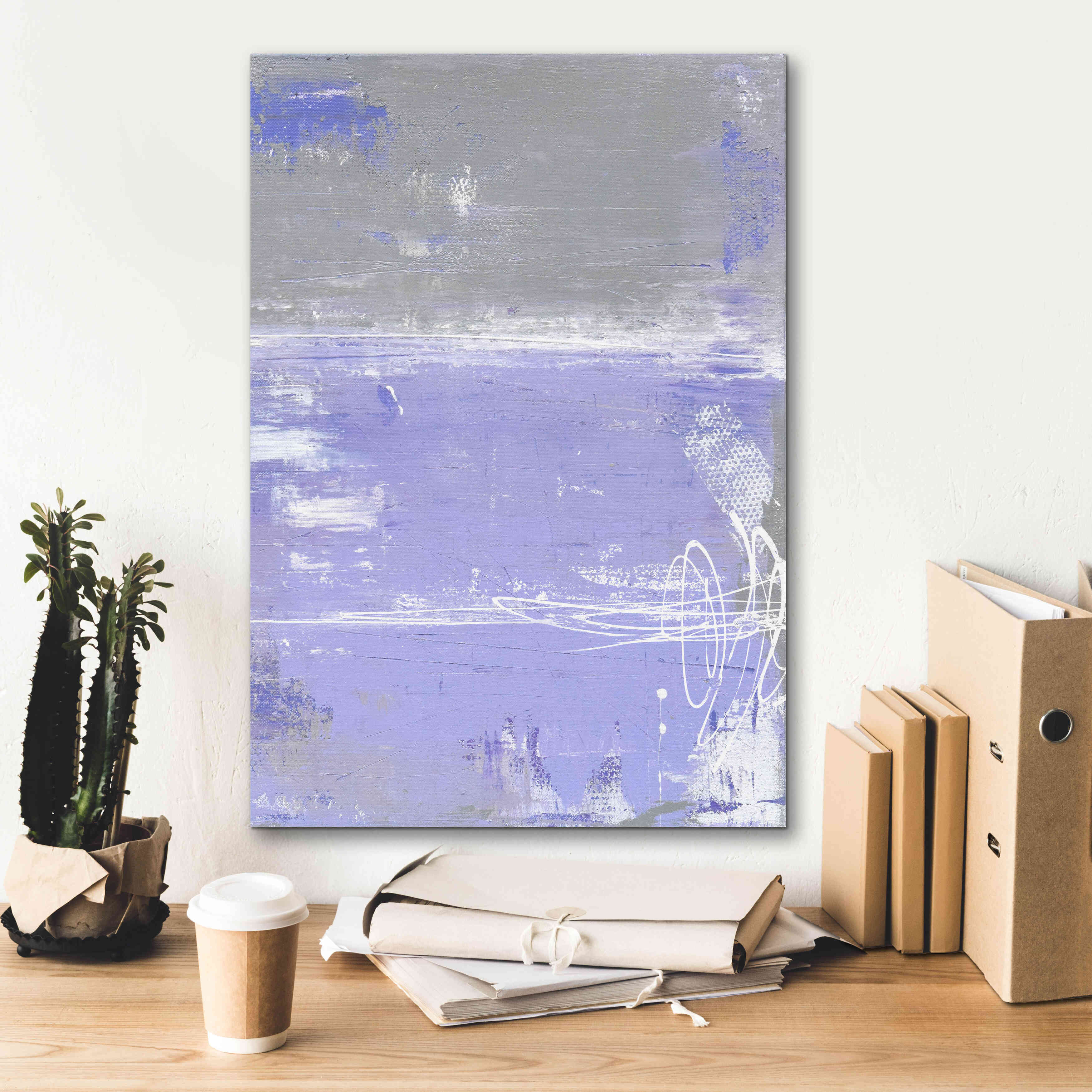 'Valley Mist II' by Erin Ashley, Giclee Canvas Wall Art,18 x 26