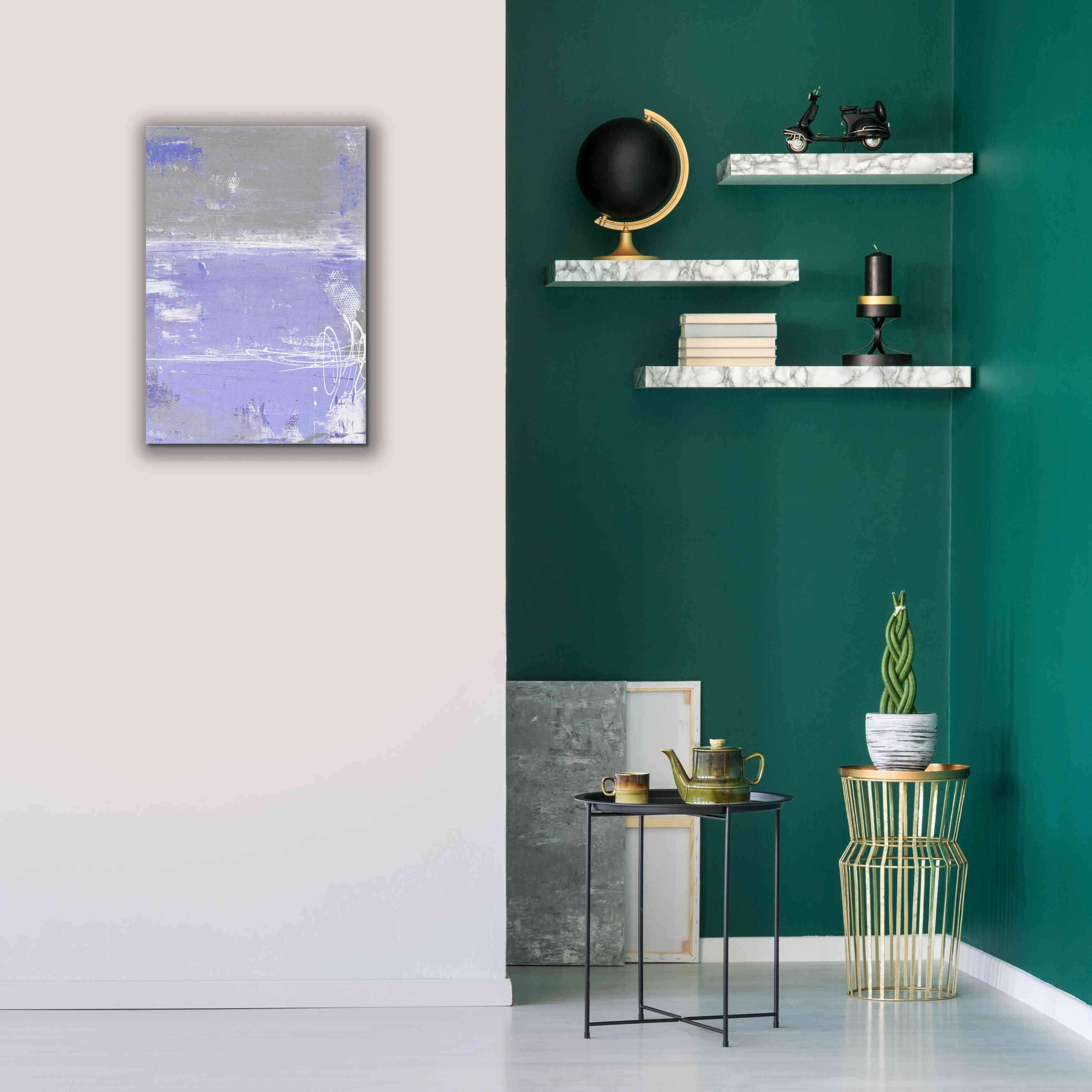 'Valley Mist II' by Erin Ashley, Giclee Canvas Wall Art,18 x 26