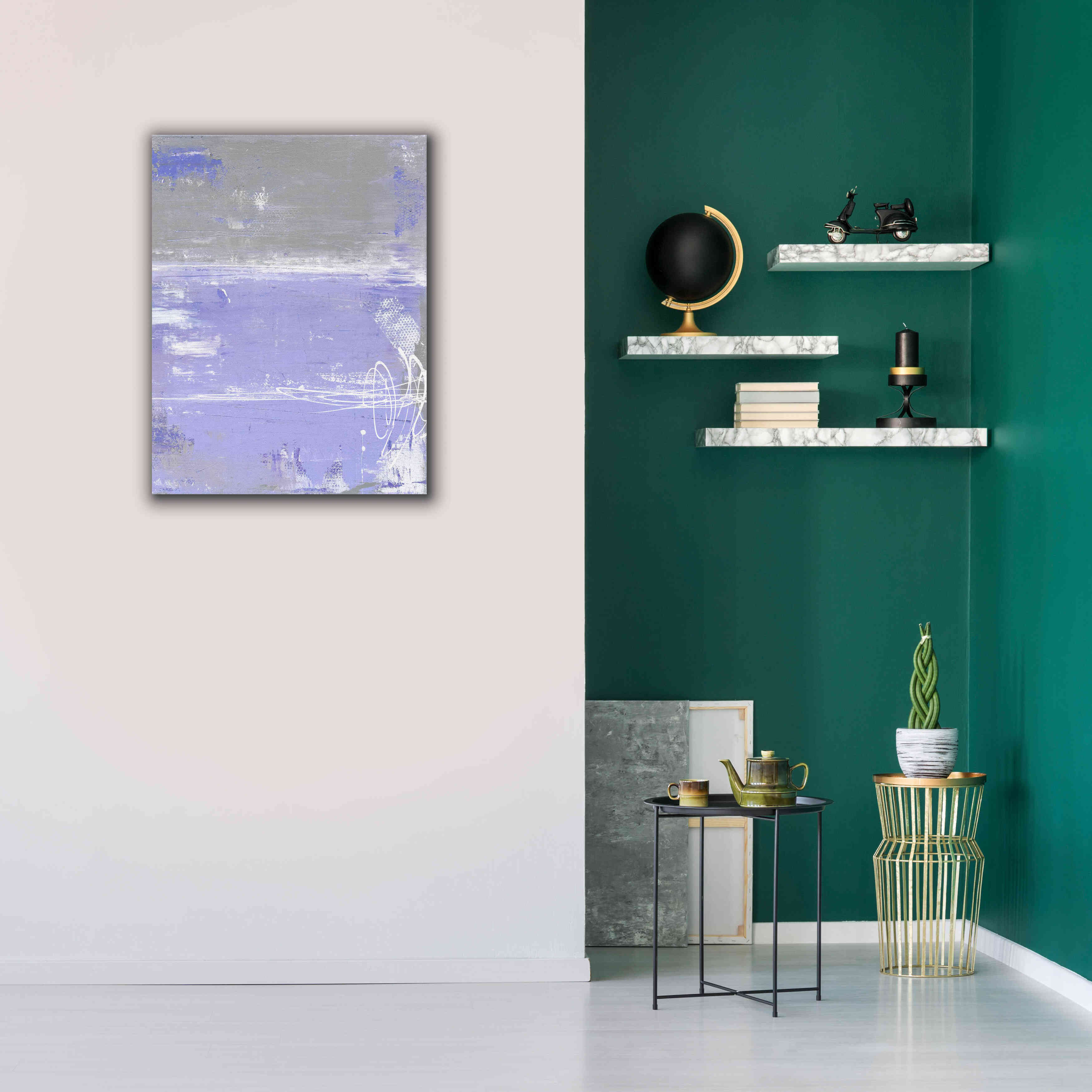 'Valley Mist II' by Erin Ashley, Giclee Canvas Wall Art,26 x 34