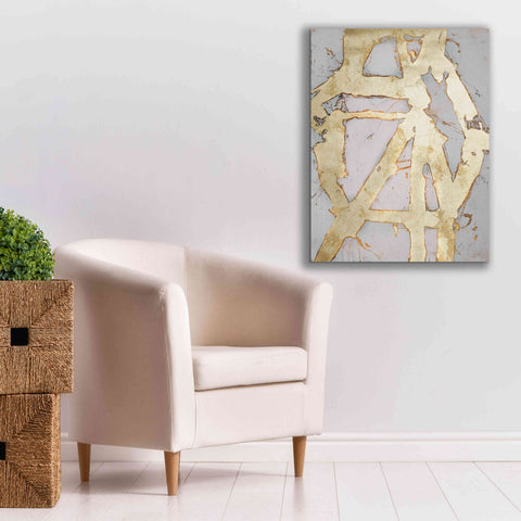Image of 'Ace of Spades in Gold I' by Erin Ashley, Giclee Canvas Wall Art,26 x 34