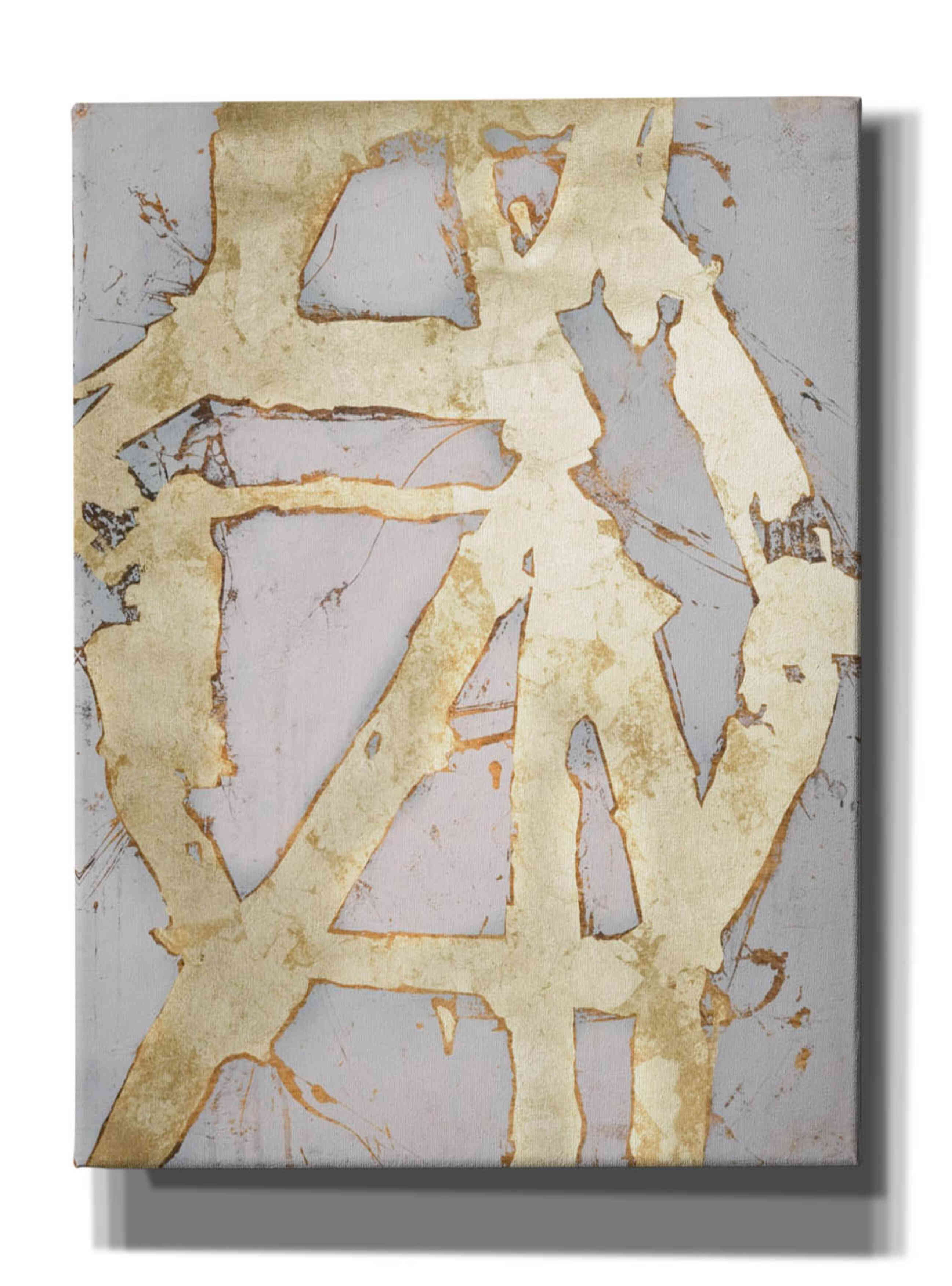 'Ace of Spades in Gold I' by Erin Ashley, Giclee Canvas Wall Art