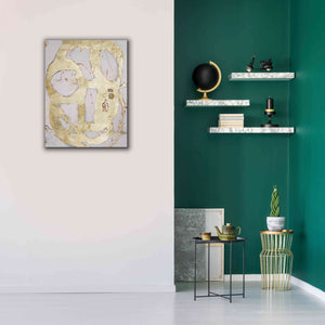 'Ace of Spades in Gold III' by Erin Ashley, Giclee Canvas Wall Art,26 x 34