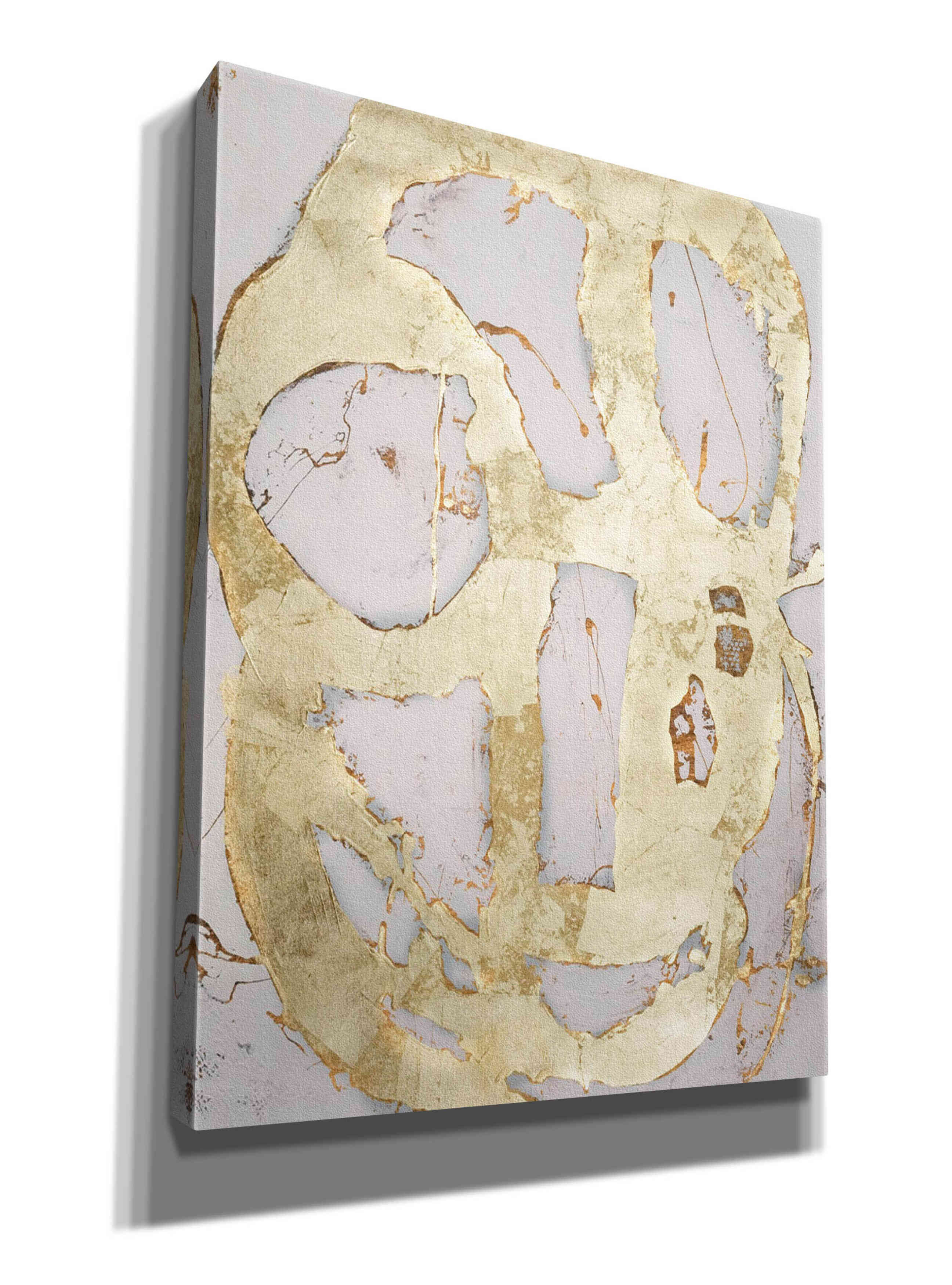 'Ace of Spades in Gold III' by Erin Ashley, Giclee Canvas Wall Art