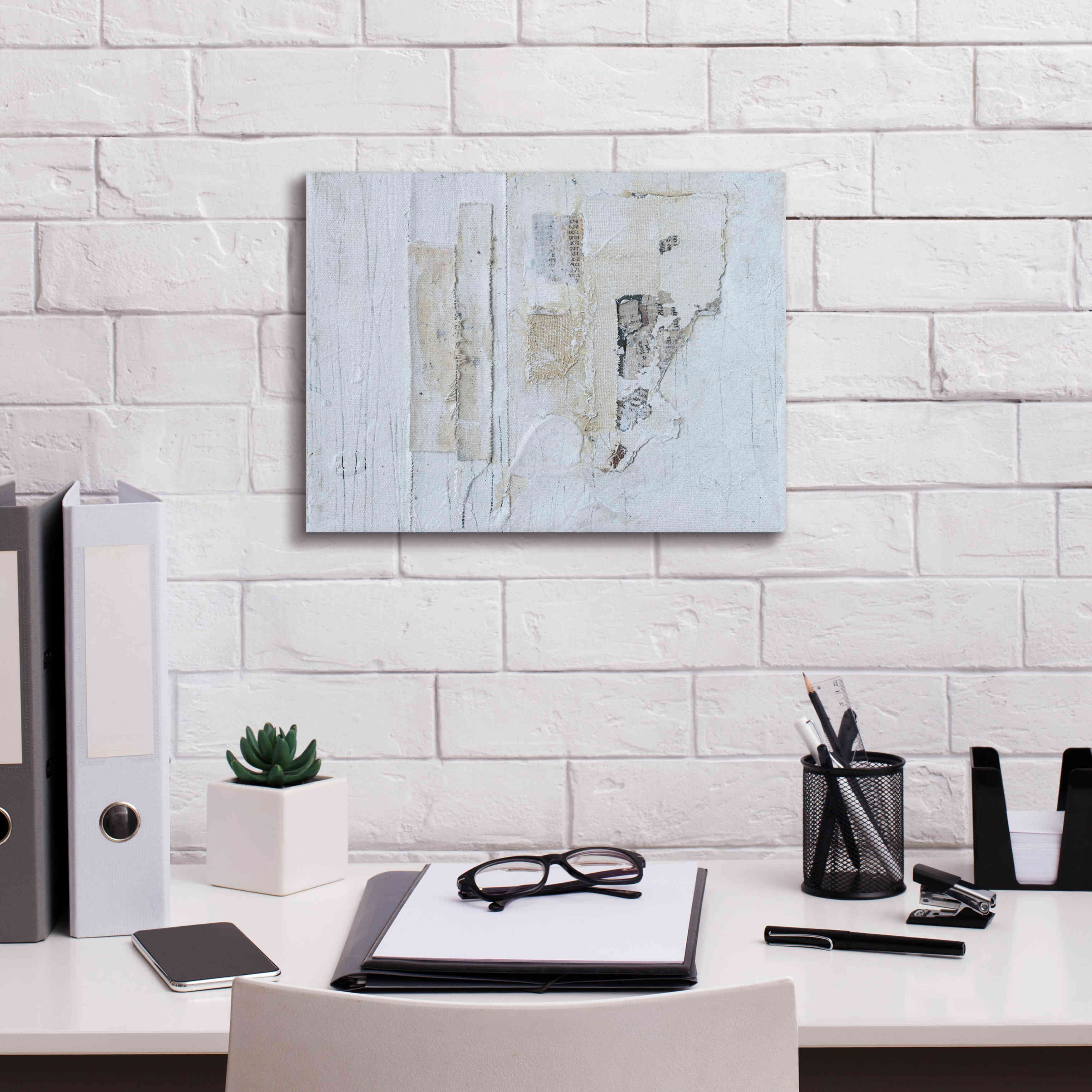 'Broken to Beautiful 3' by Erin Ashley, Giclee Canvas Wall Art,16 x 12