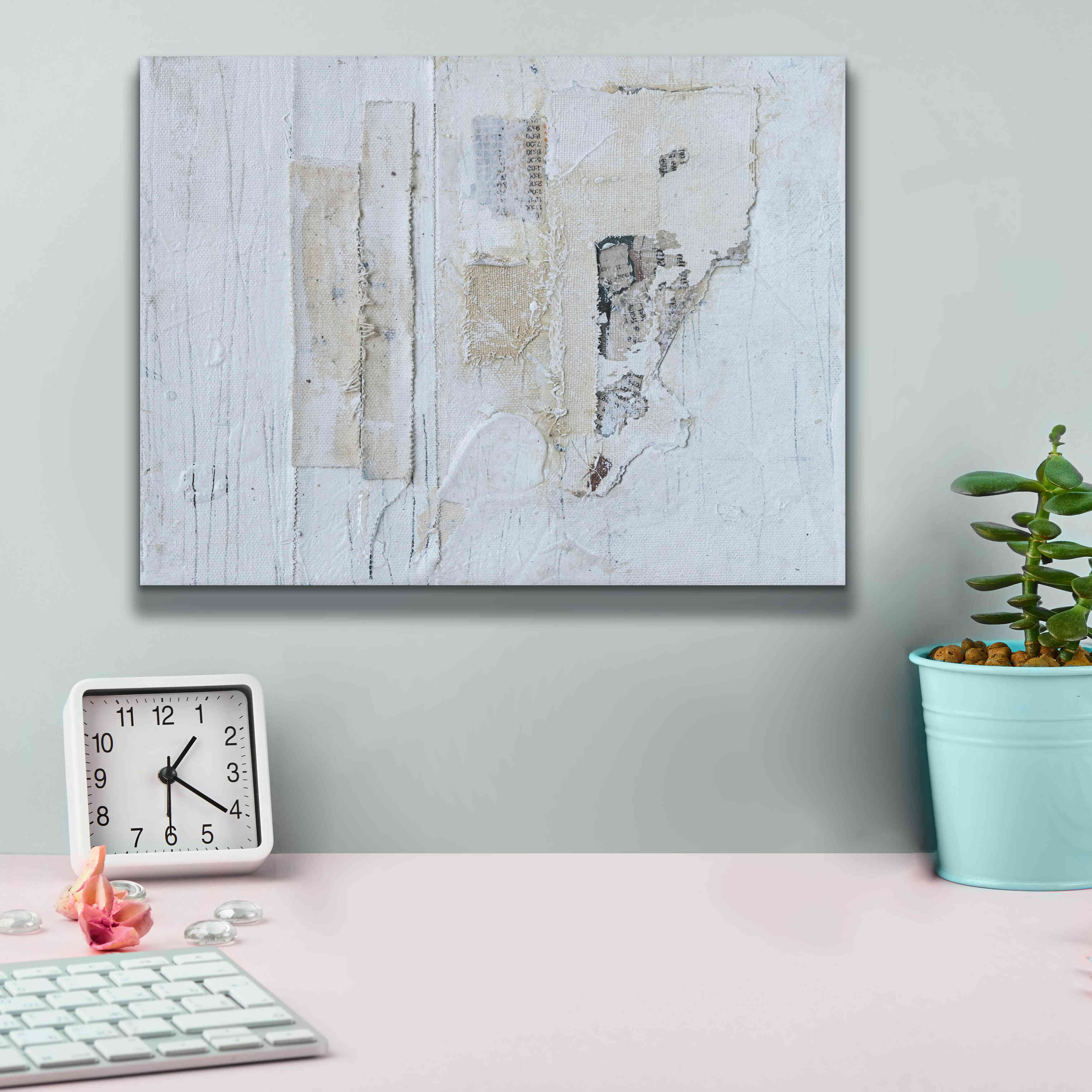 'Broken to Beautiful 3' by Erin Ashley, Giclee Canvas Wall Art,16 x 12