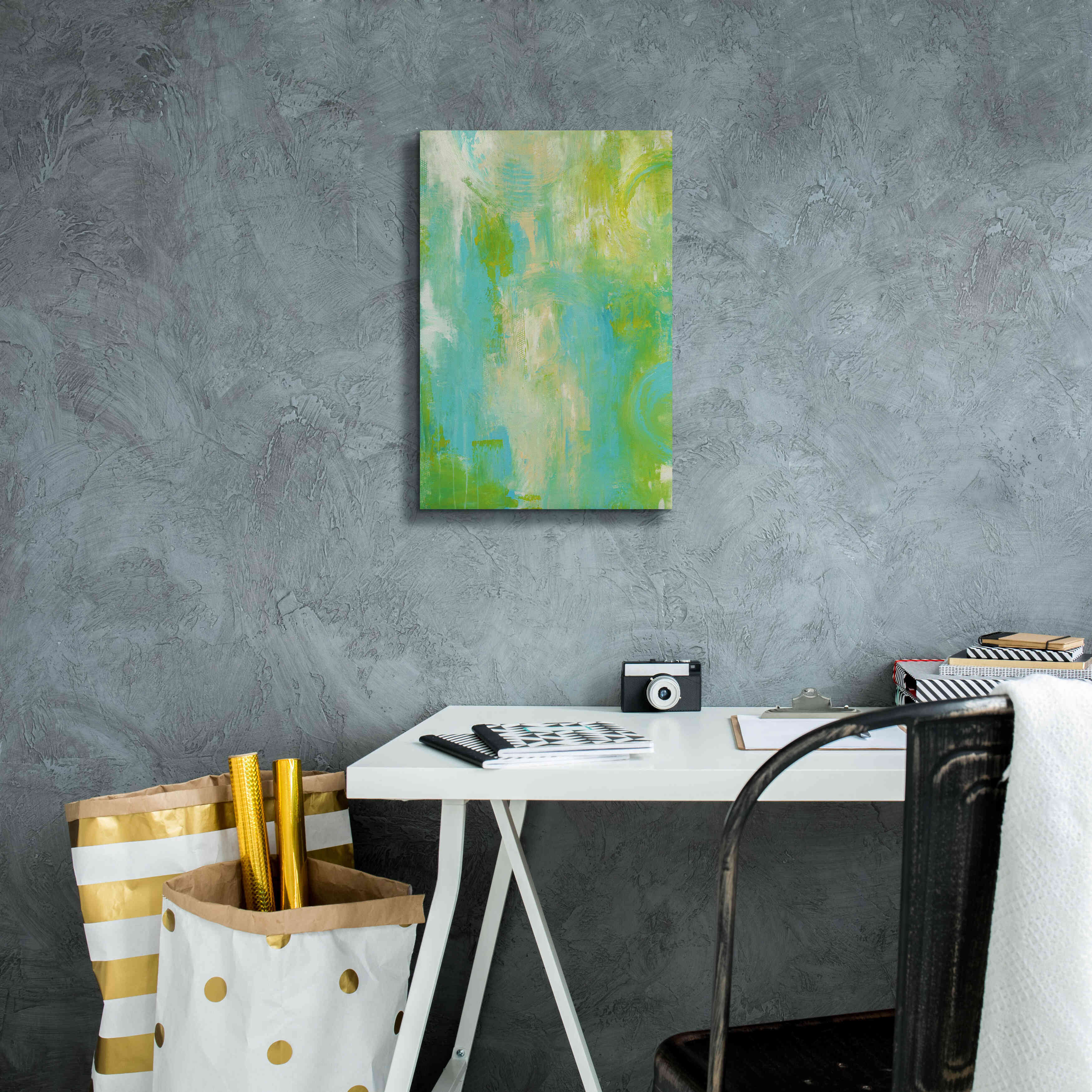 'Enchanted Garden' by Erin Ashley, Giclee Canvas Wall Art,12 x 18