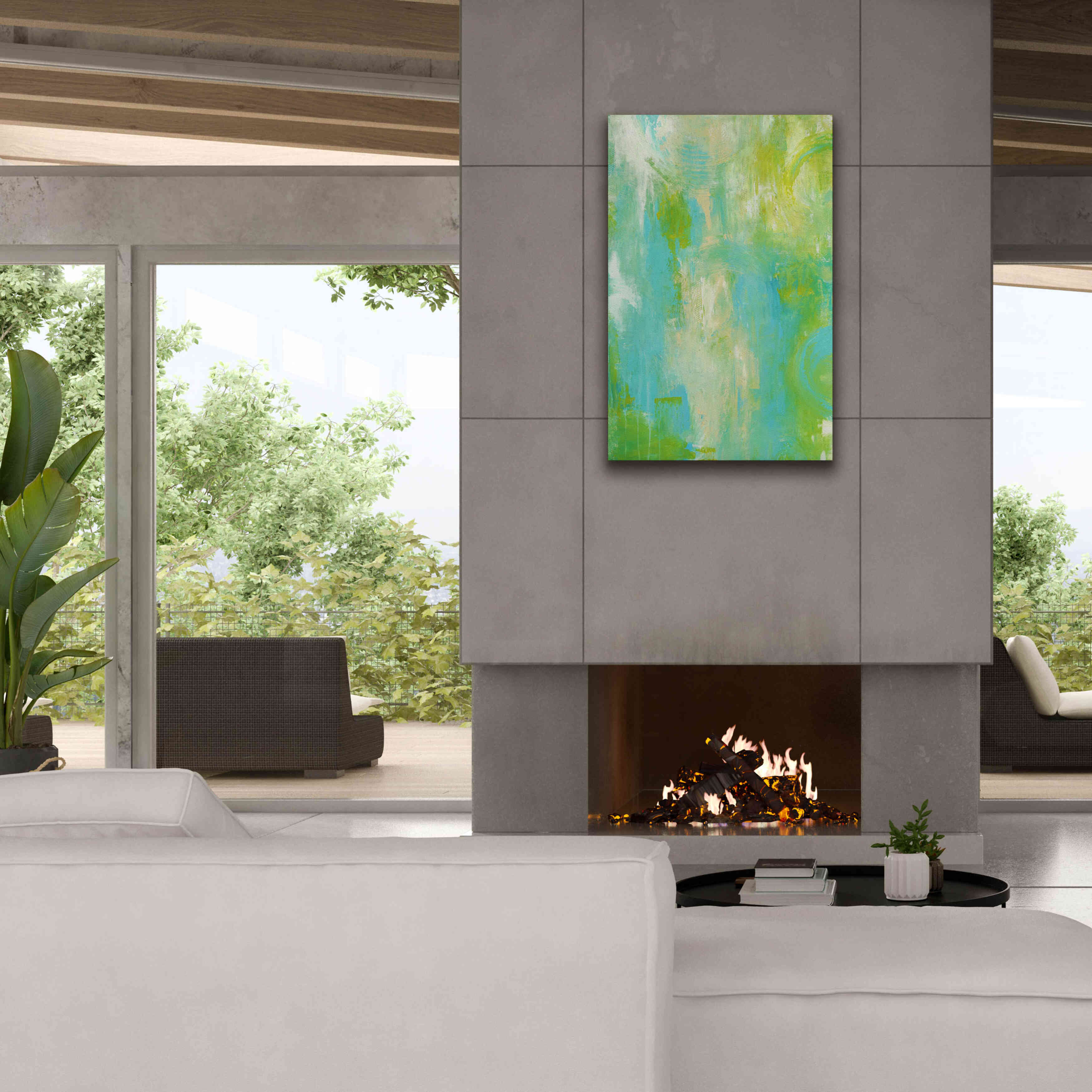 'Enchanted Garden' by Erin Ashley, Giclee Canvas Wall Art,26 x 40