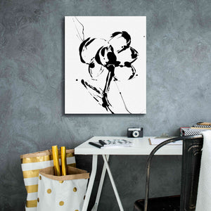 'Flower Squiggle I' by Erin Ashley, Giclee Canvas Wall Art,20 x 24