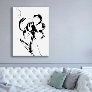 'Flower Squiggle I' by Erin Ashley, Giclee Canvas Wall Art,40 x 54