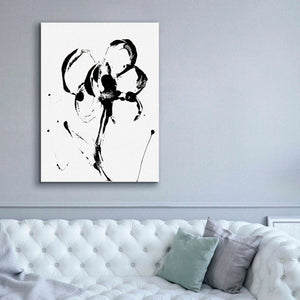 'Flower Squiggle II' by Erin Ashley, Giclee Canvas Wall Art,40 x 54
