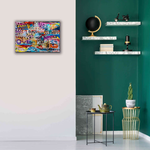 Image of 'Metromix Luv II' by Erin Ashley, Giclee Canvas Wall Art,26 x 18