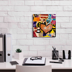 'Mixed Luv' by Erin Ashley, Giclee Canvas Wall Art,12 x 12