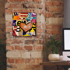 'Mixed Luv' by Erin Ashley, Giclee Canvas Wall Art,12 x 12