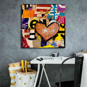'Mixed Luv' by Erin Ashley, Giclee Canvas Wall Art,26 x 26