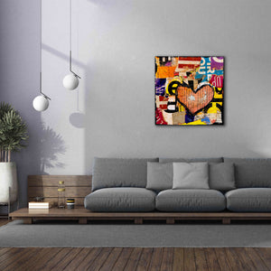 'Mixed Luv' by Erin Ashley, Giclee Canvas Wall Art,37 x 37