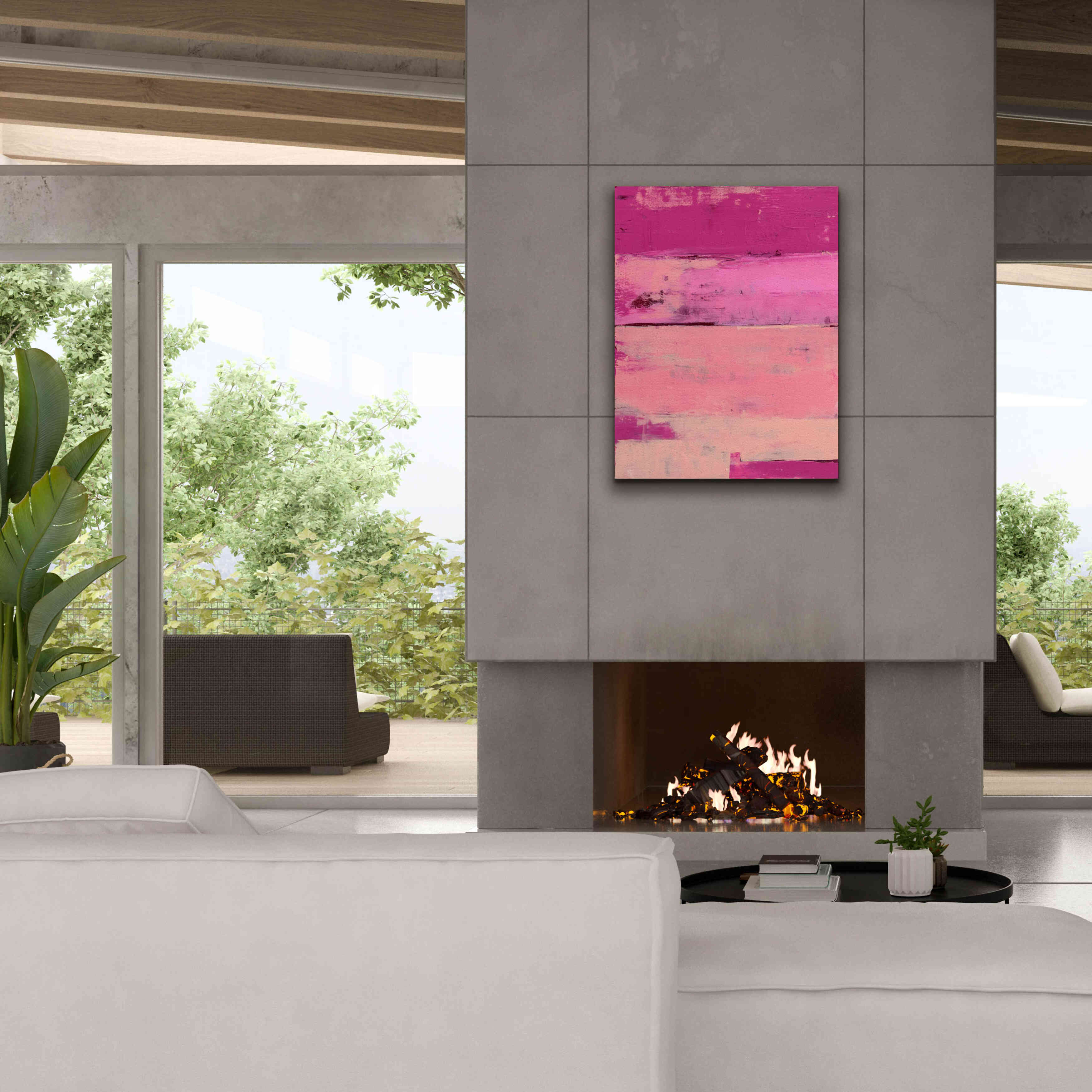 'Sweet Heart Hotel I' by Erin Ashley, Giclee Canvas Wall Art,26 x 34