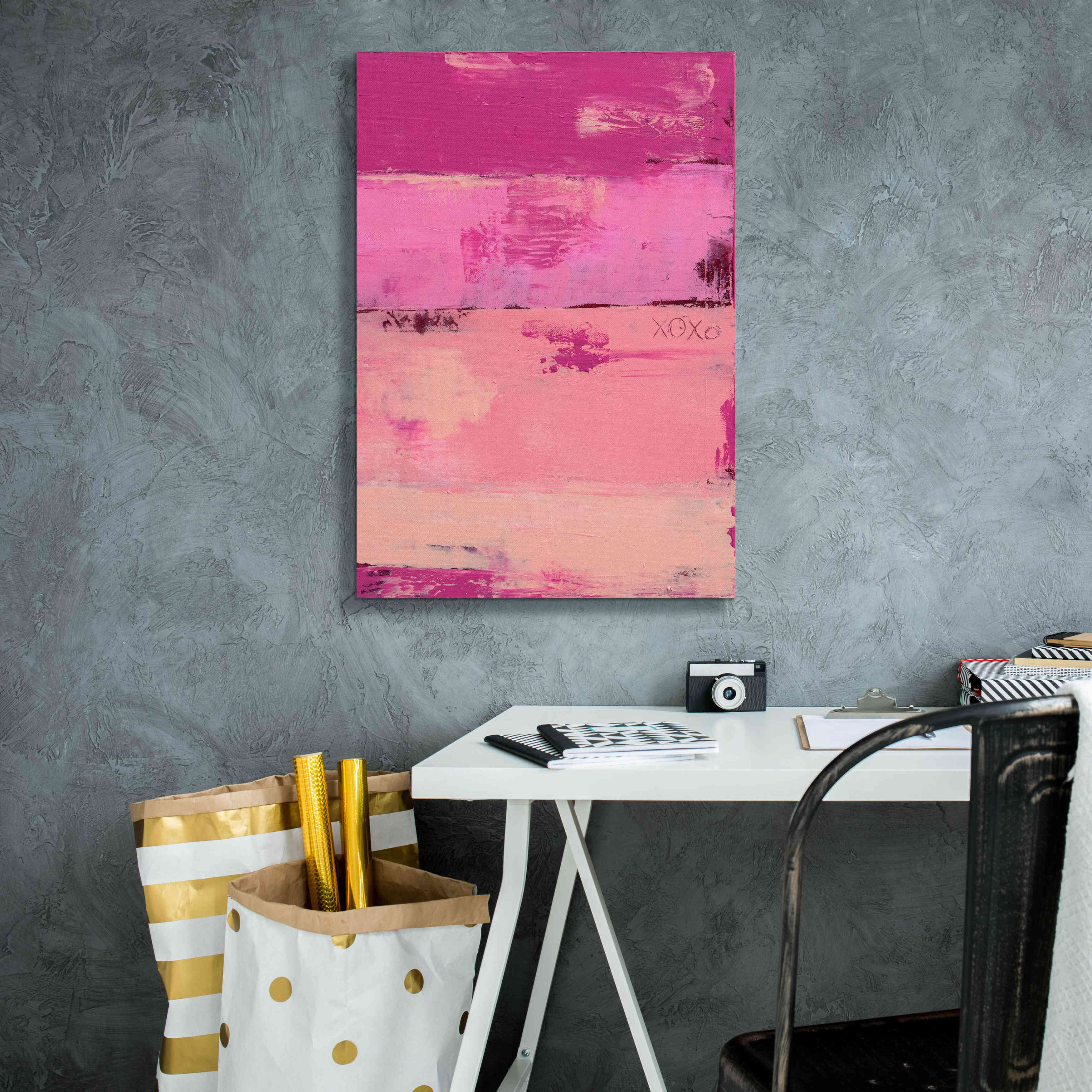 'Sweet Heart Hotel II' by Erin Ashley, Giclee Canvas Wall Art,18 x 26
