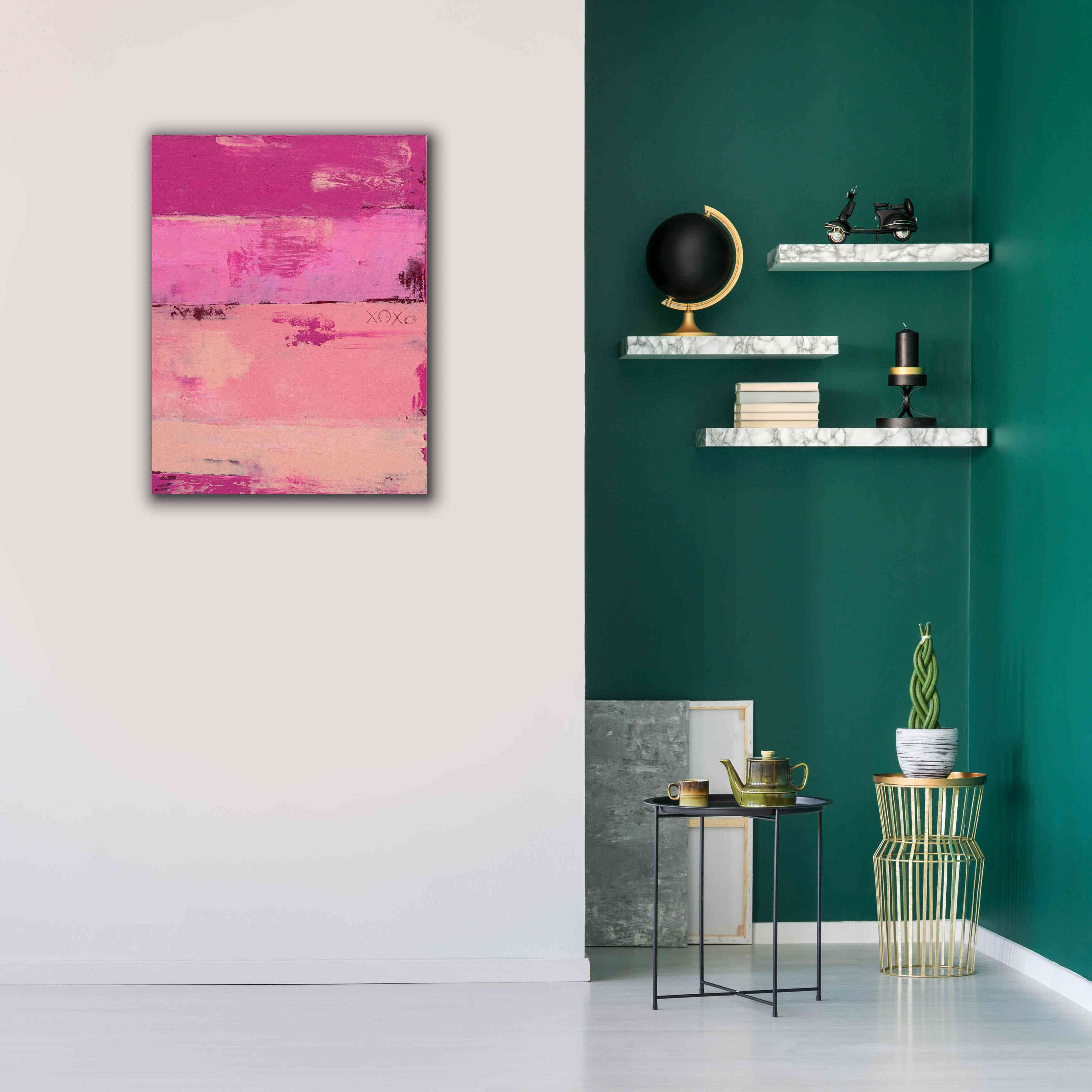 'Sweet Heart Hotel II' by Erin Ashley, Giclee Canvas Wall Art,26 x 34