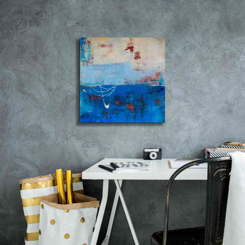 Image of 'Wind Surfing' by Erin Ashley, Giclee Canvas Wall Art,18 x 18