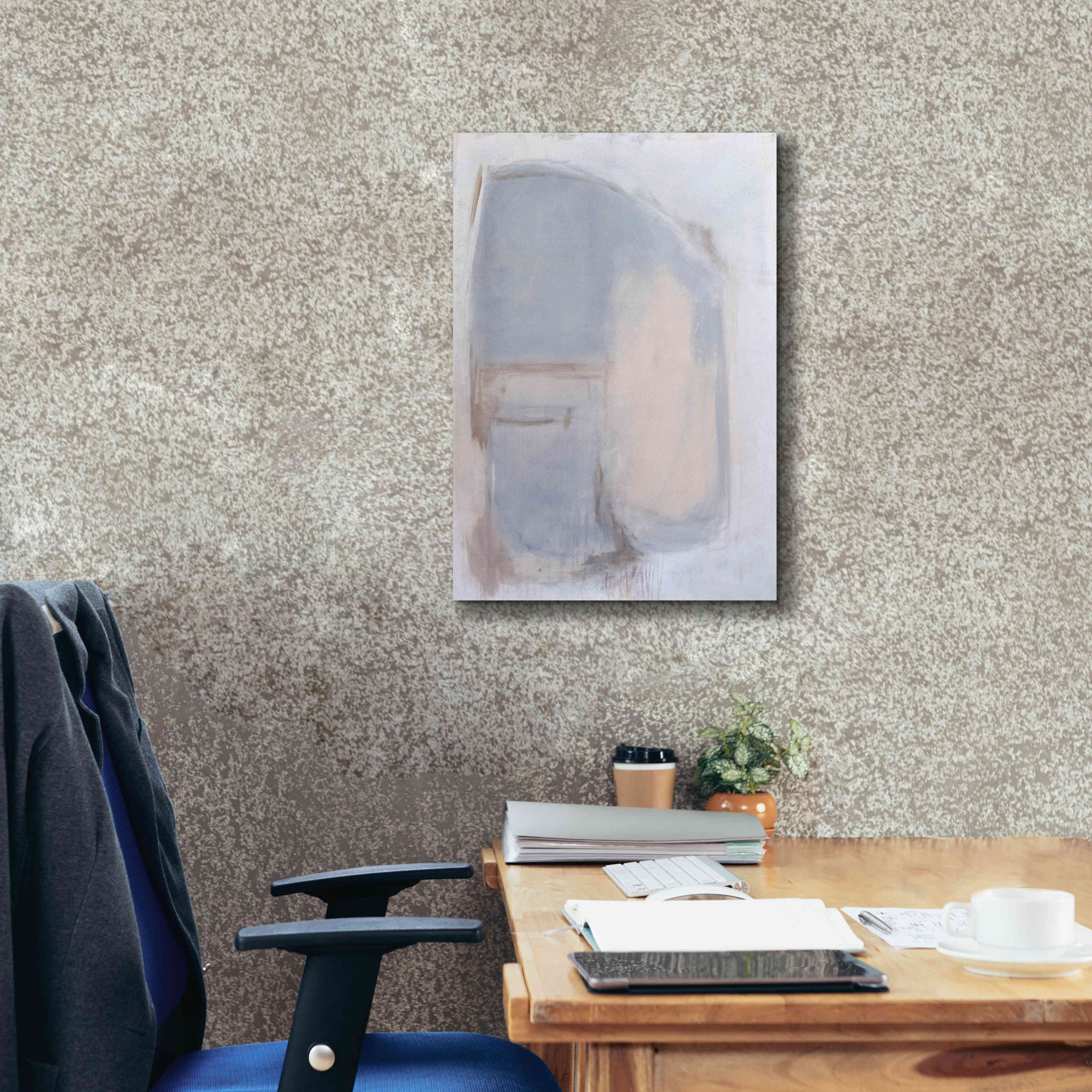 'Neutral Dreamers' by Erin Ashley, Giclee Canvas Wall Art,18 x 26