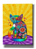 'Cats Meow' by Hello Angel, Giclee Canvas Wall Art