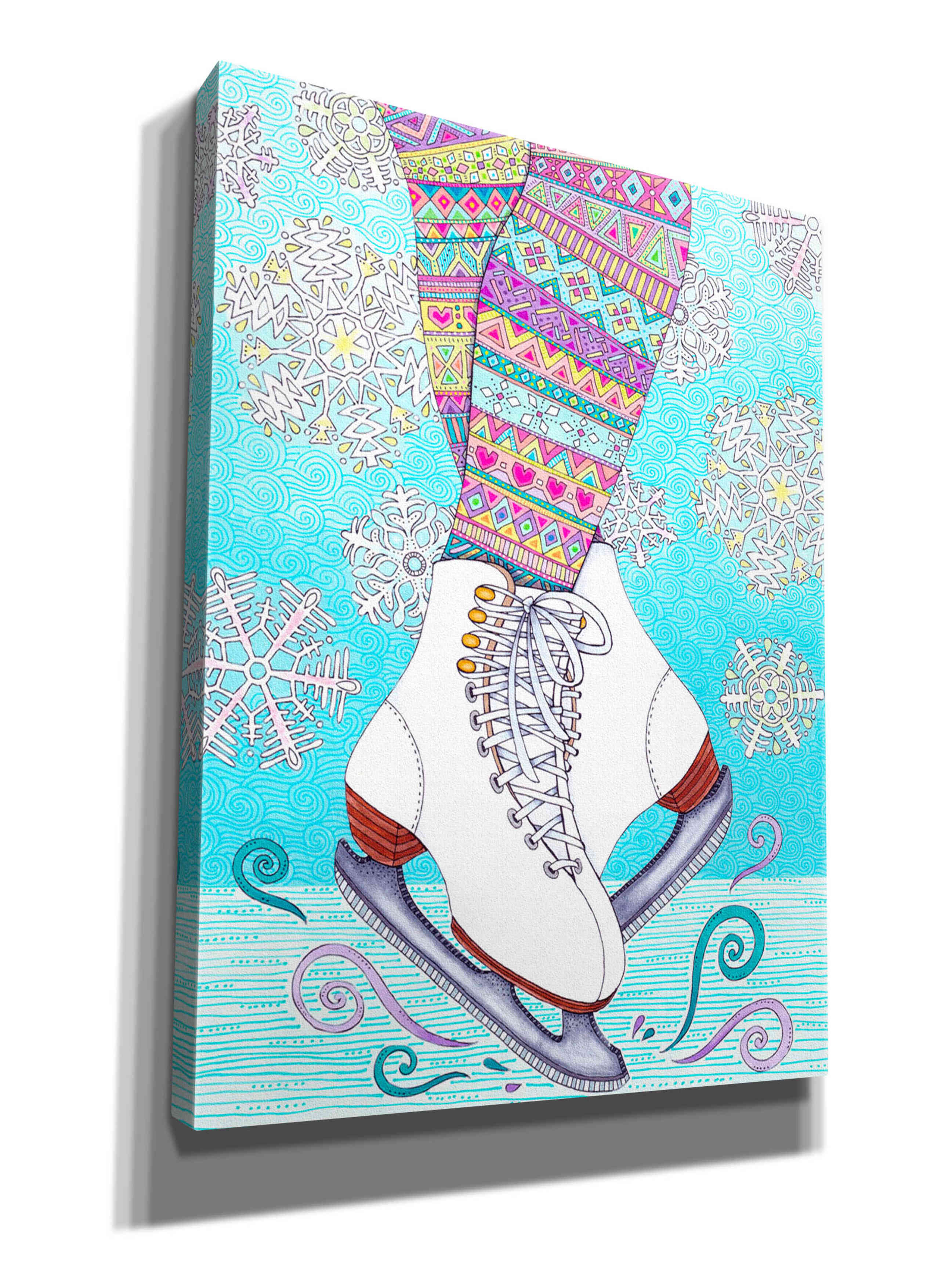 'Winter Wonderland 2 ' by Hello Angel, Giclee Canvas Wall Art