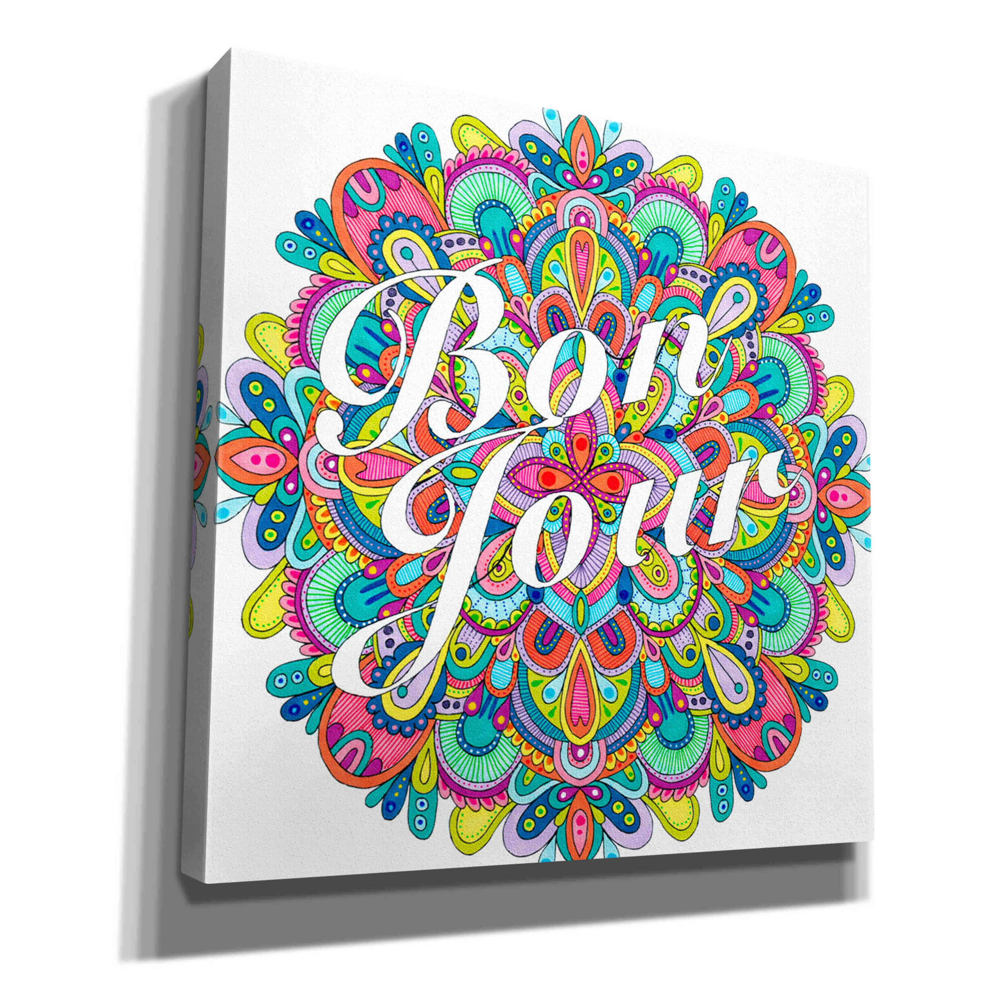 'Letters & Words 21' by Hello Angel, Giclee Canvas Wall Art