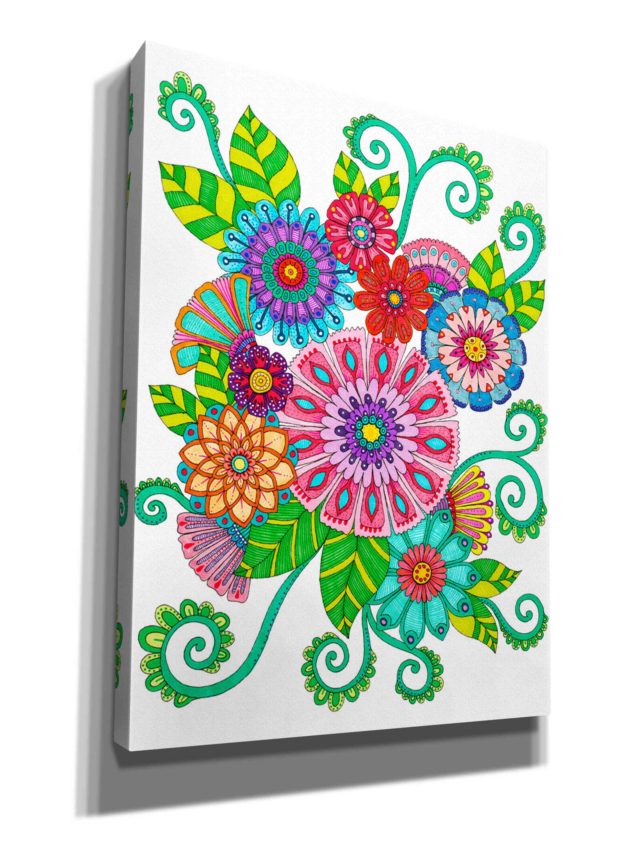 'Big Beautiful Blossoms 16' by Hello Angel, Giclee Canvas Wall Art