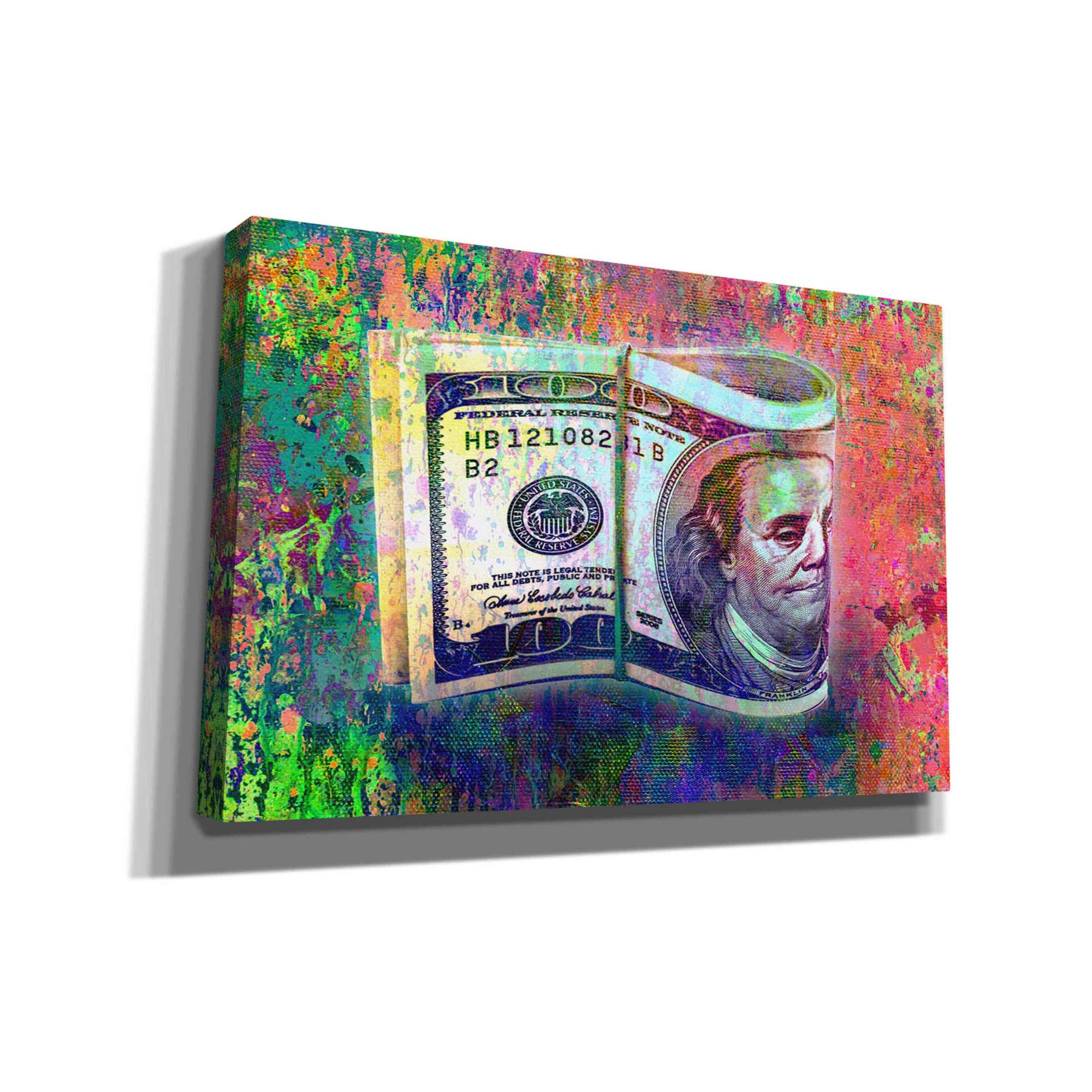 'Fat Stacks,' by Portfolio, Canvas Wall Art