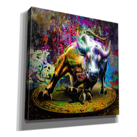Image of 'Bitcoin Bull Market,' Canvas Wall Art