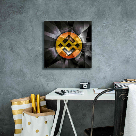 Image of 'BNB Binance Coin,' Canvas Wall Art,18x18