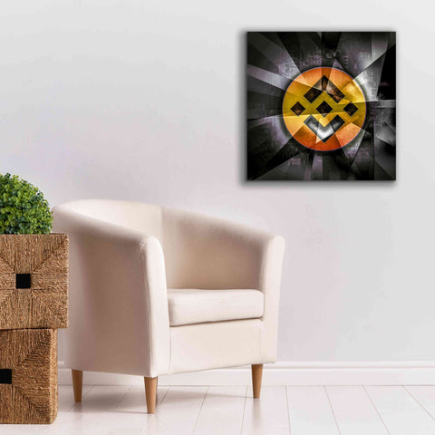 Image of 'BNB Binance Coin,' Canvas Wall Art,26x26