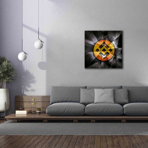 Image of 'BNB Binance Coin,' Canvas Wall Art,37x37