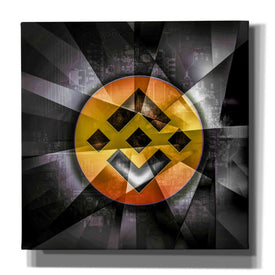 'BNB Binance Coin,' Canvas Wall Art