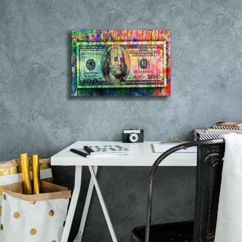 Image of 'Money Trail,' Canvas Wall Art,18x12