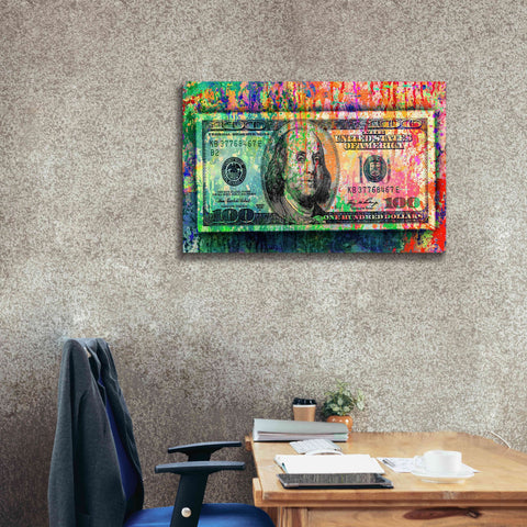Image of 'Money Trail,' Canvas Wall Art,40x26