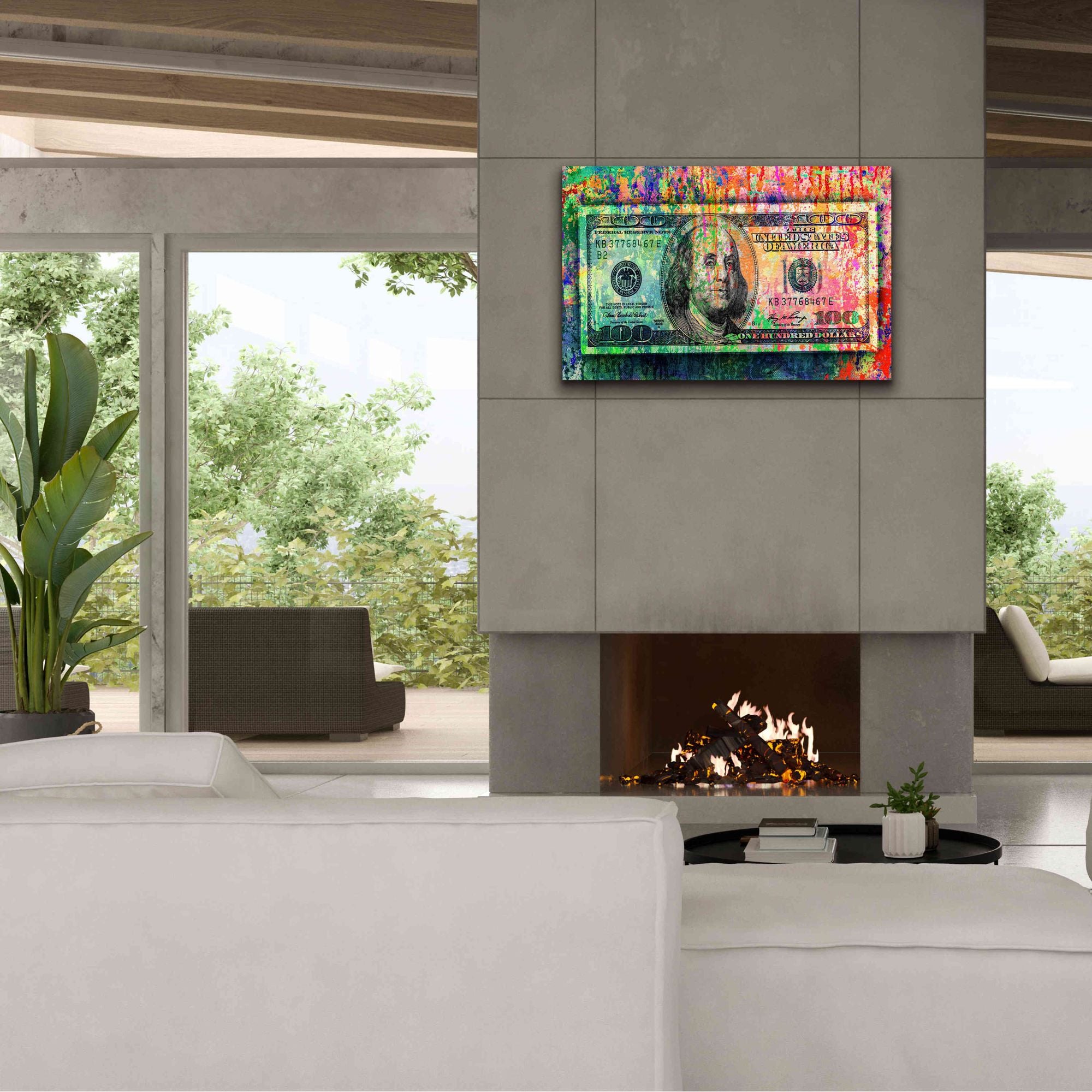 'Money Trail,' Canvas Wall Art,40x26