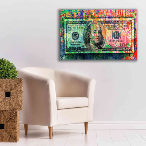 Image of 'Money Trail,' Canvas Wall Art,40x26