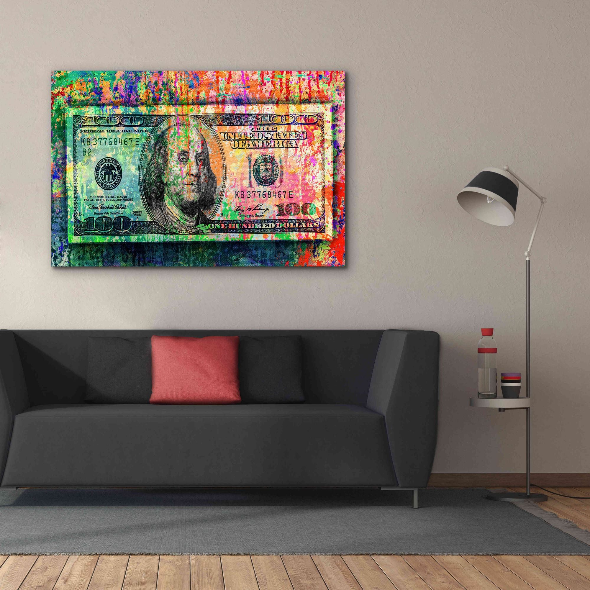 'Money Trail,' Canvas Wall Art,60x40