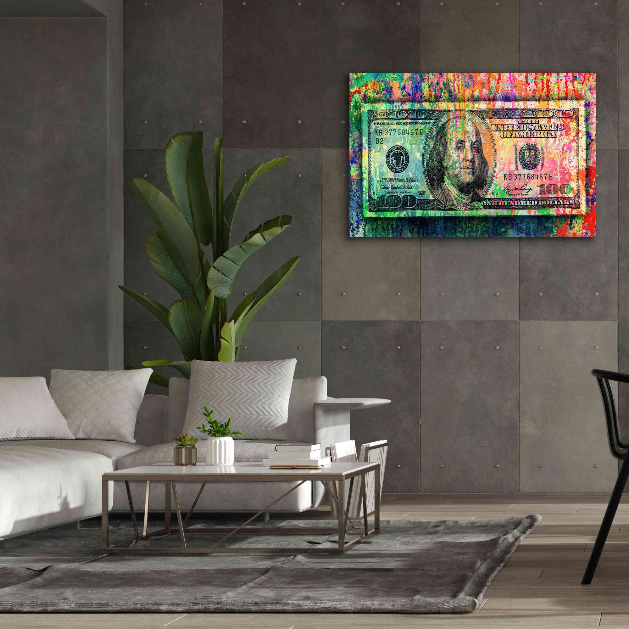 'Money Trail,' Canvas Wall Art,60x40