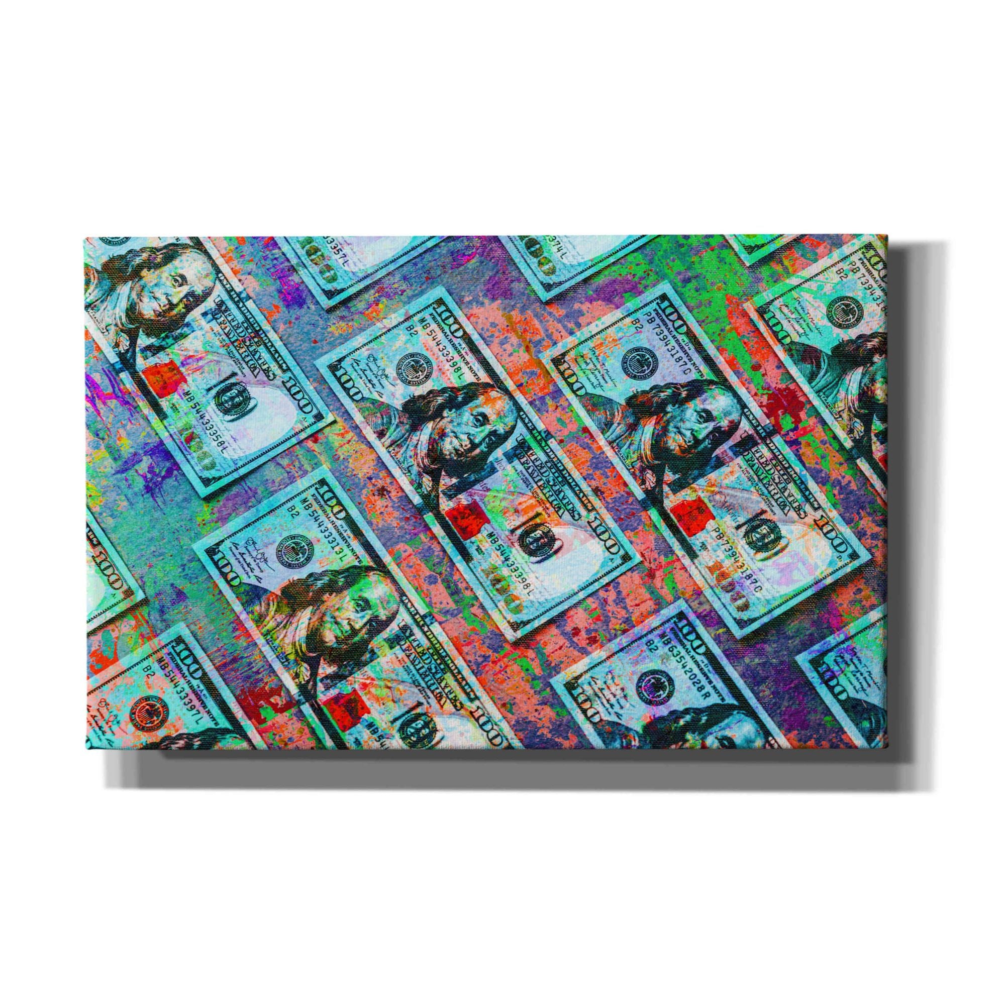 'American Plunder,' Canvas Wall Art,18x12x1.1x0,26x18x1.1x0,40x26x1.74x0,60x40x1.74x0