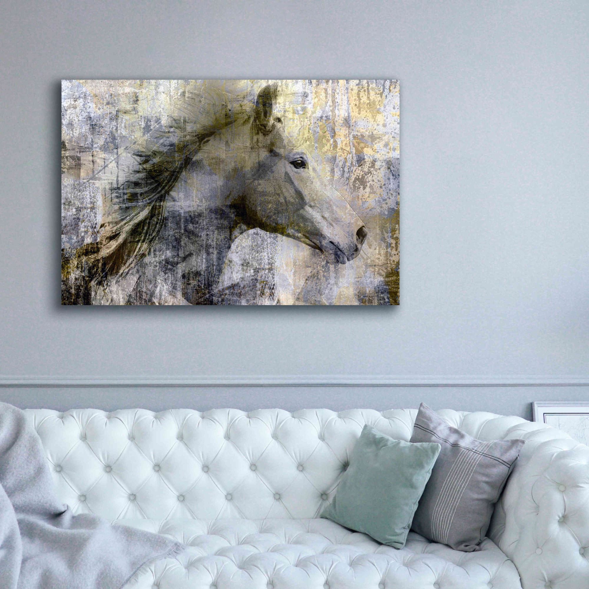 'Vintage Horse,' Canvas Wall Art,60x40