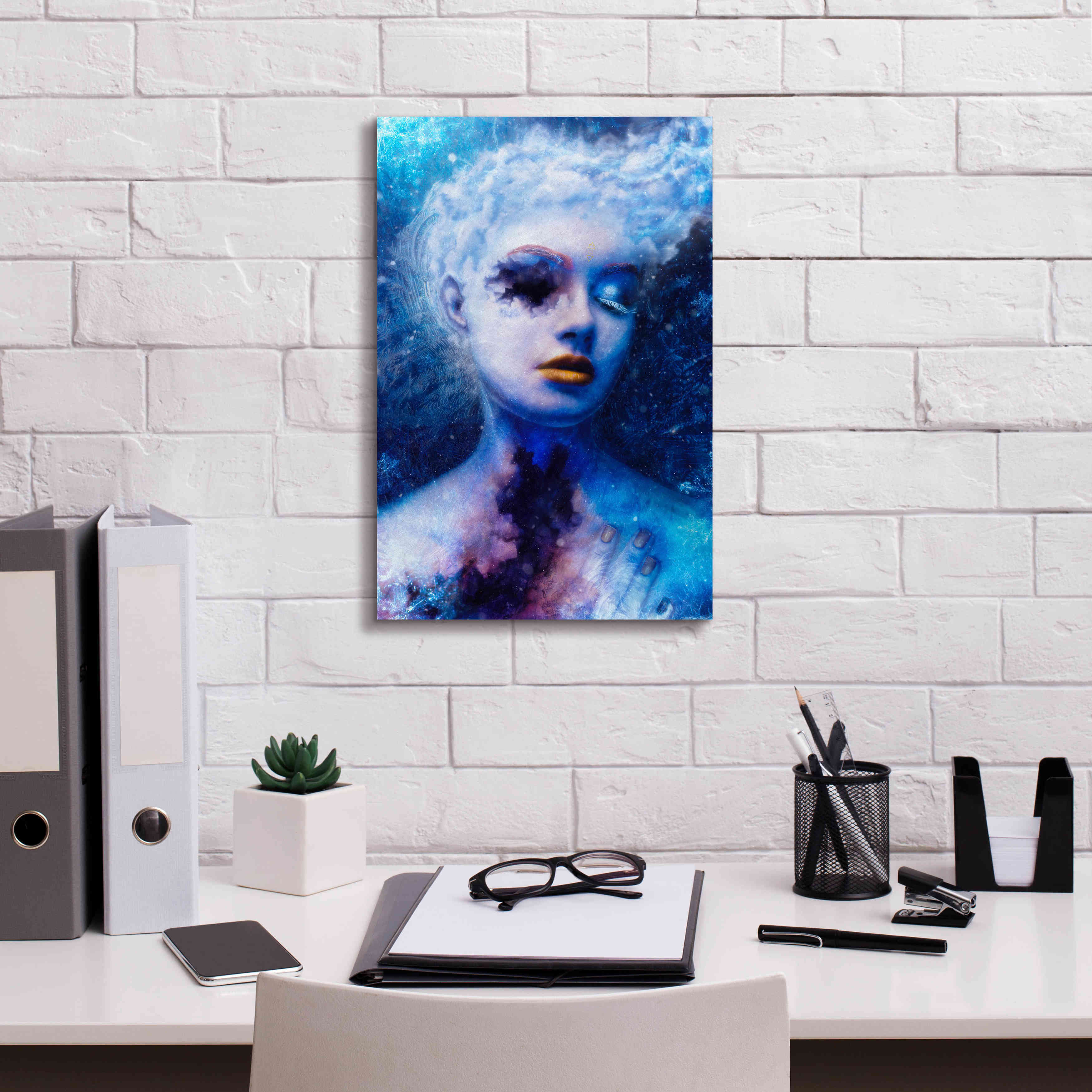 'Alexitimic Winter' by Mario Sanchez Nevado, Canvas Wall Art,12x18