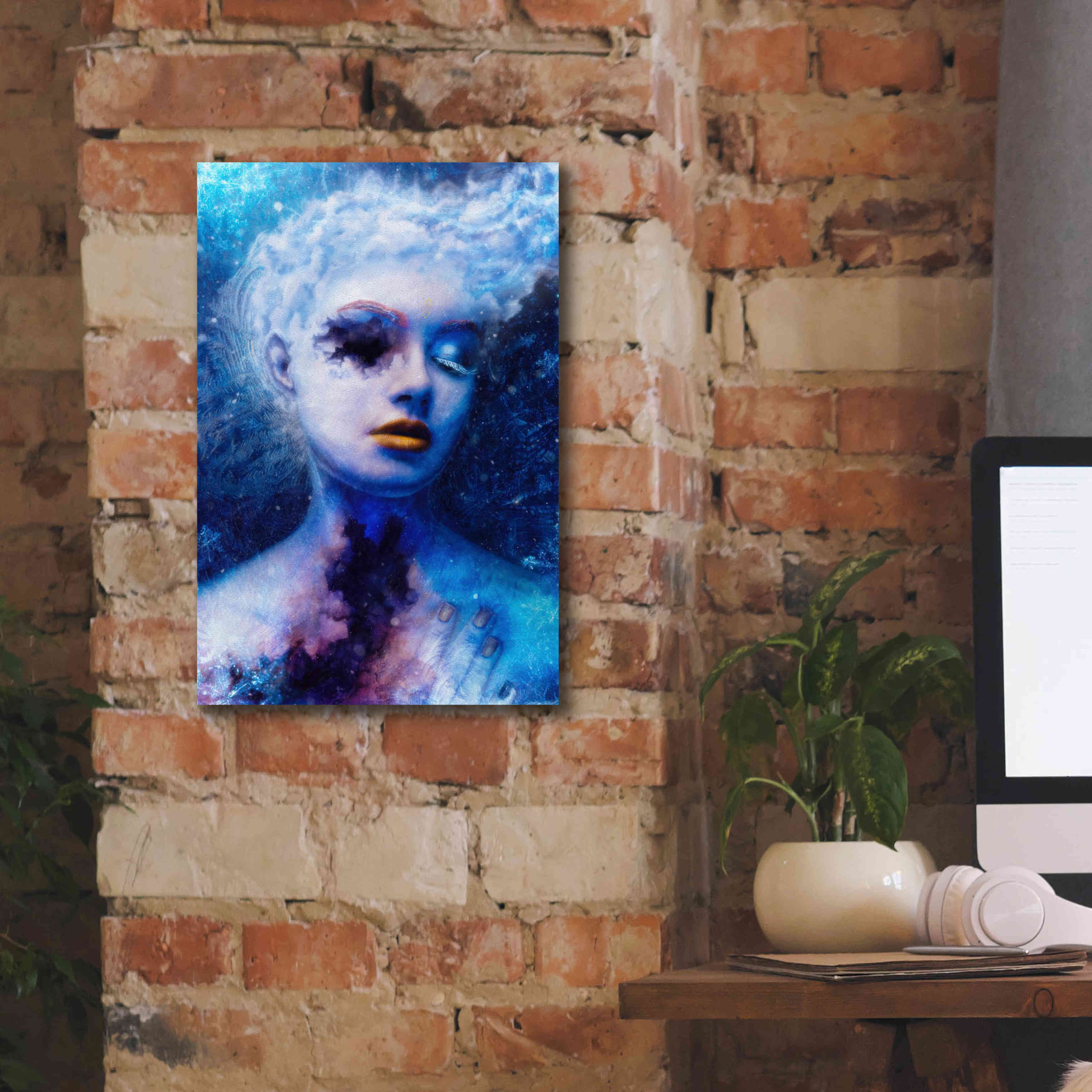 'Alexitimic Winter' by Mario Sanchez Nevado, Canvas Wall Art,12x18