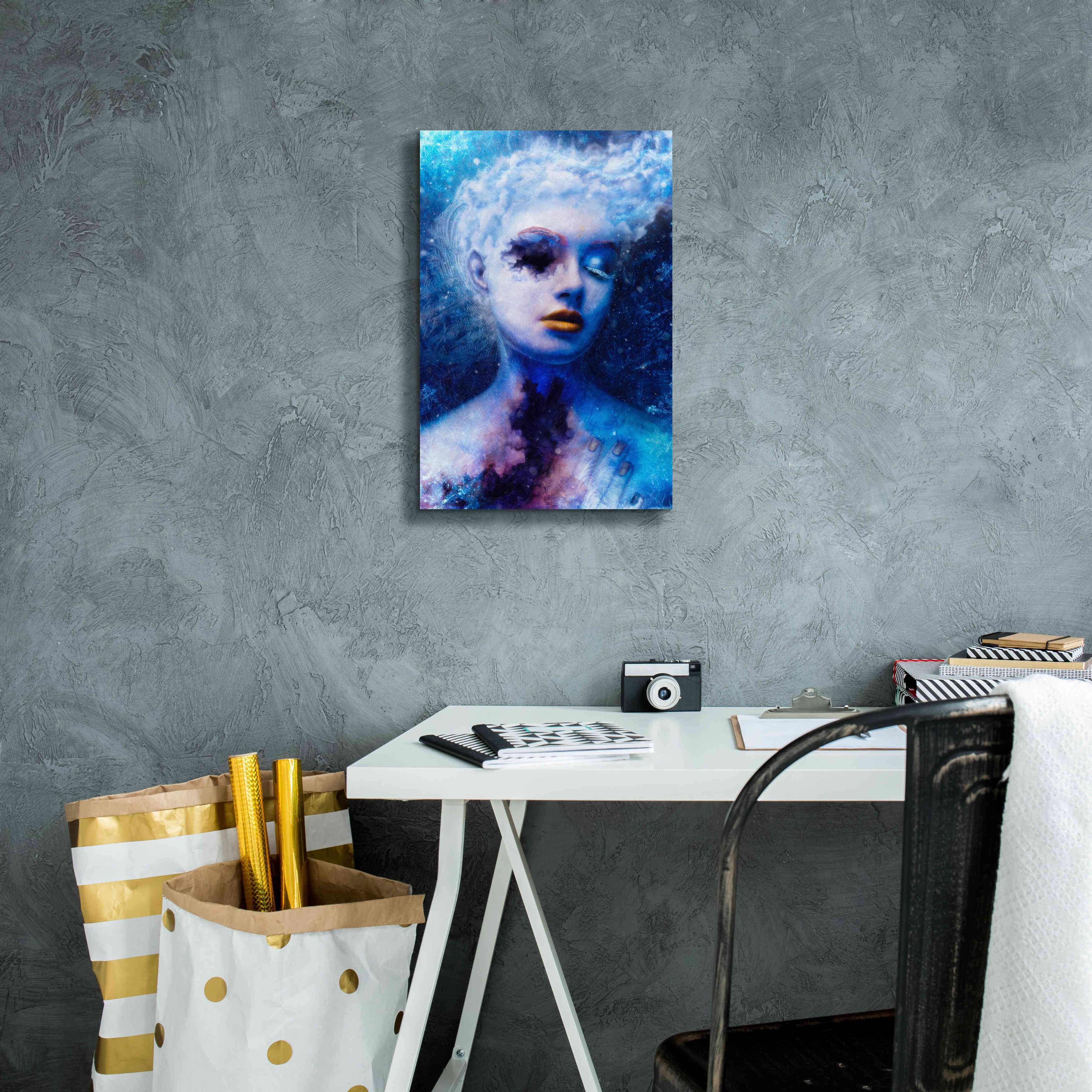'Alexitimic Winter' by Mario Sanchez Nevado, Canvas Wall Art,12x18