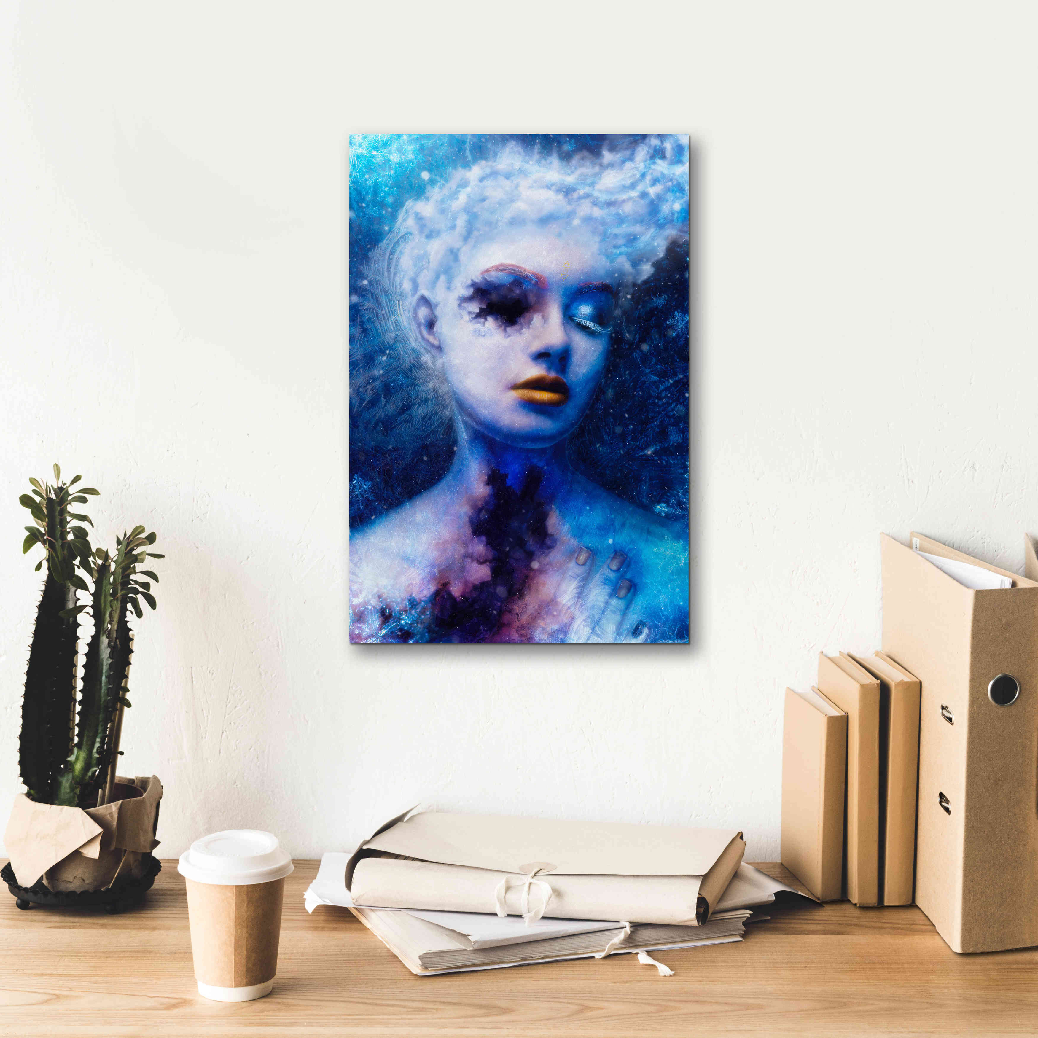 'Alexitimic Winter' by Mario Sanchez Nevado, Canvas Wall Art,12x18