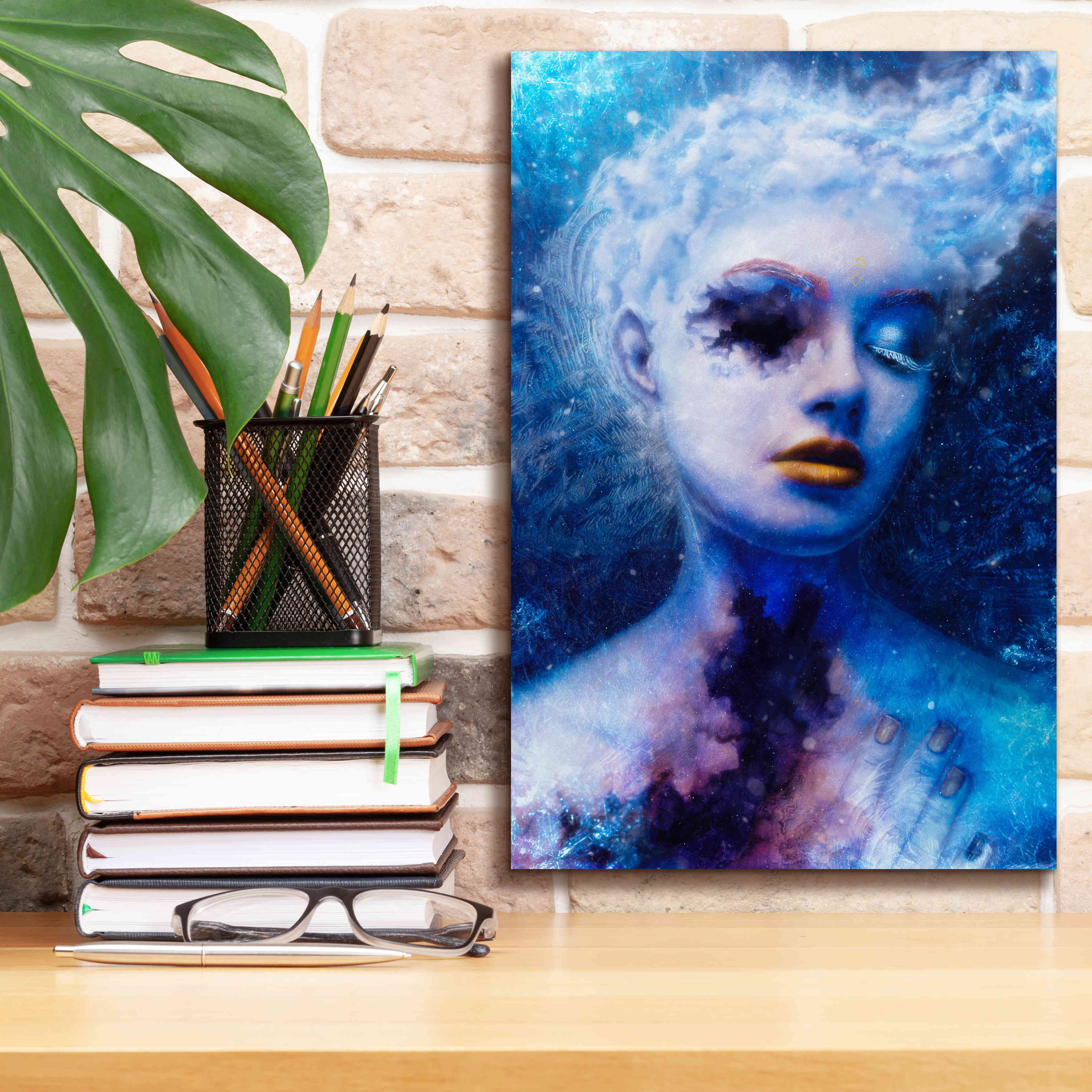 'Alexitimic Winter' by Mario Sanchez Nevado, Canvas Wall Art,12x18